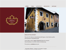 Tablet Screenshot of miklautz.at